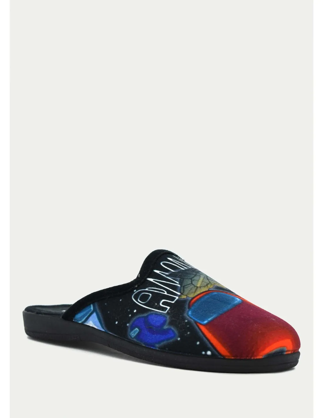 ZAPATILLAS DE CASA VULCABICHA 1903 NEGRO 