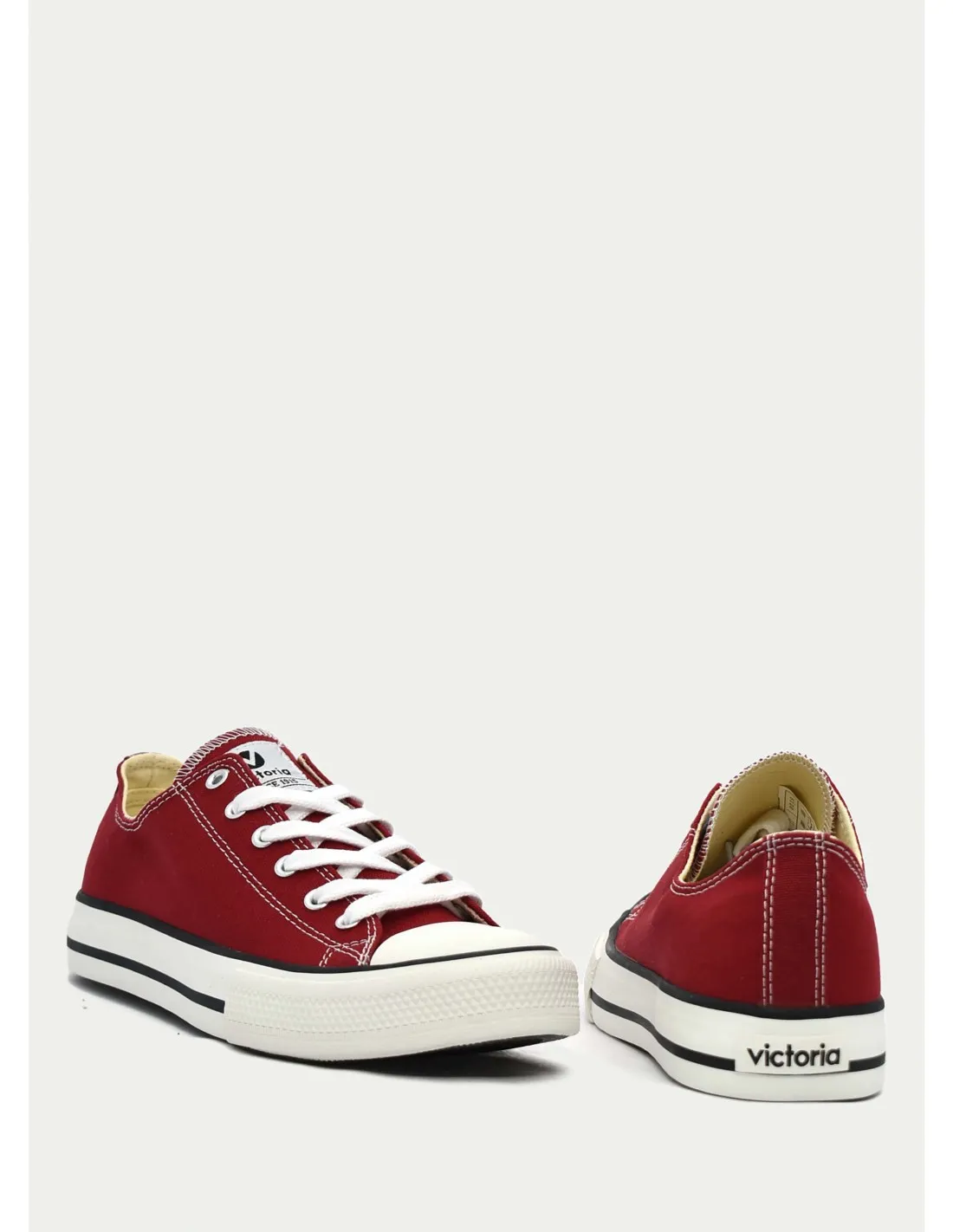 ZAPATILLAS DE LONA VICTORIA 106550 ROJO 