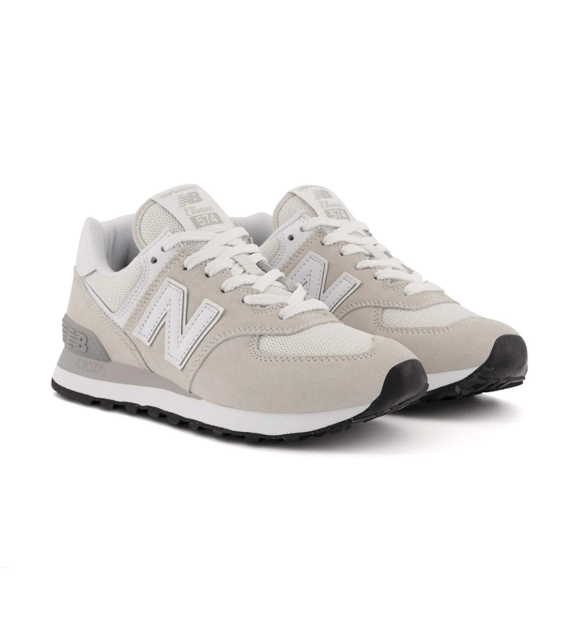 Zapatillas de Piel 574 Core beige