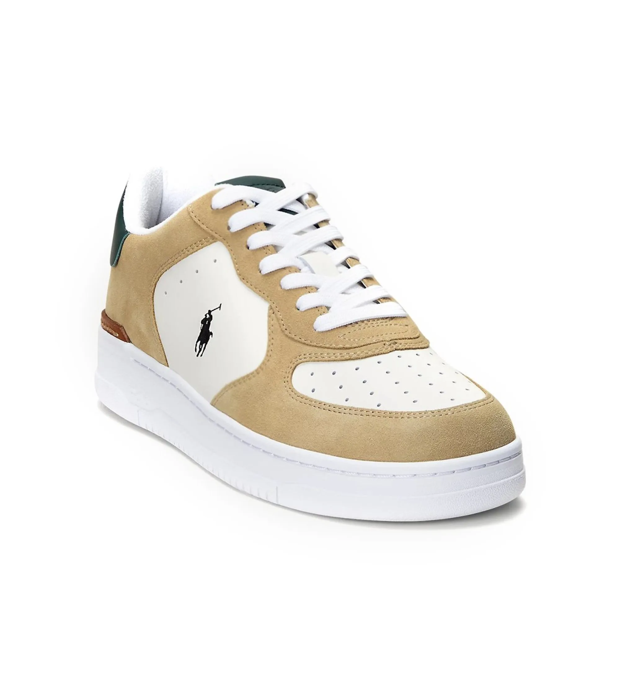 Zapatillas de Piel Masters Court beige