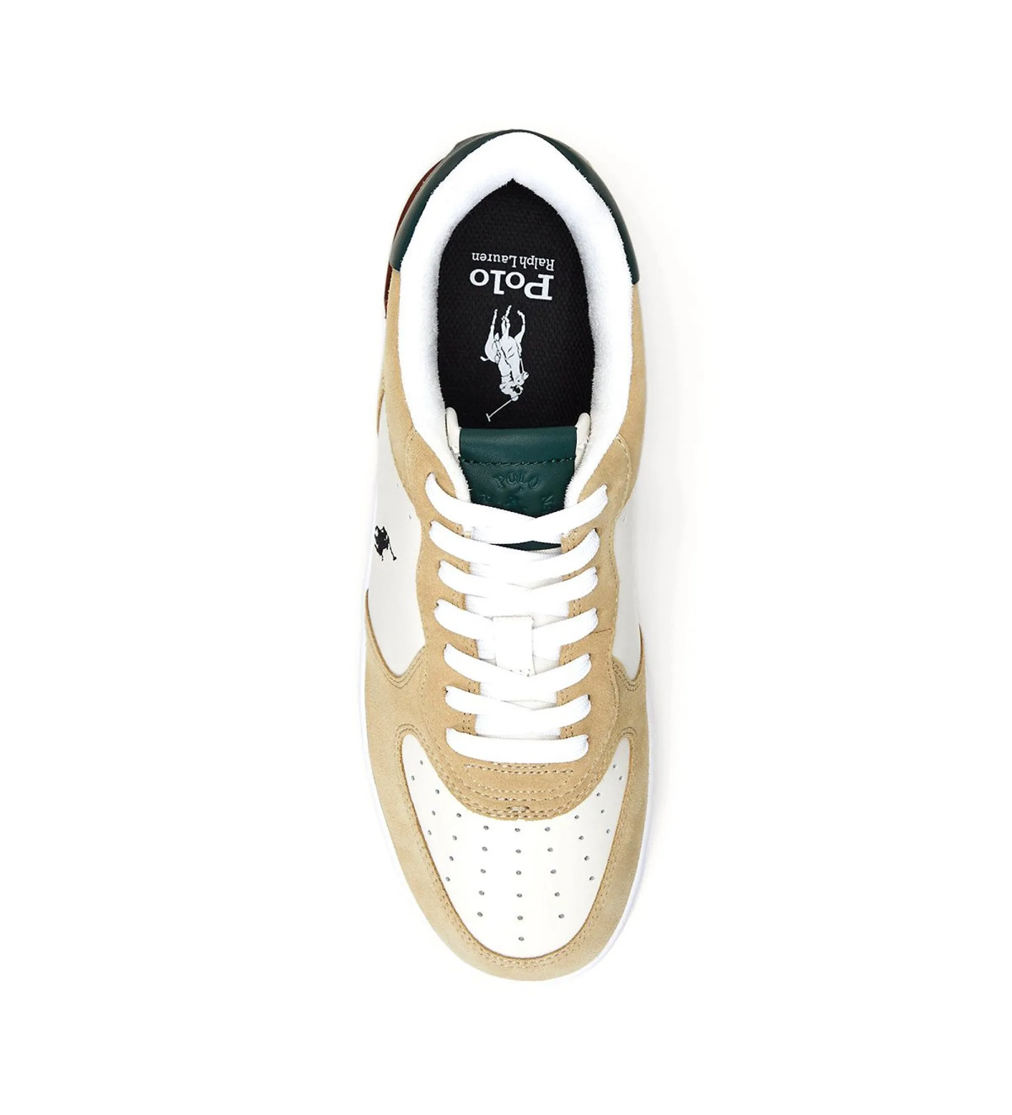 Zapatillas de Piel Masters Court beige