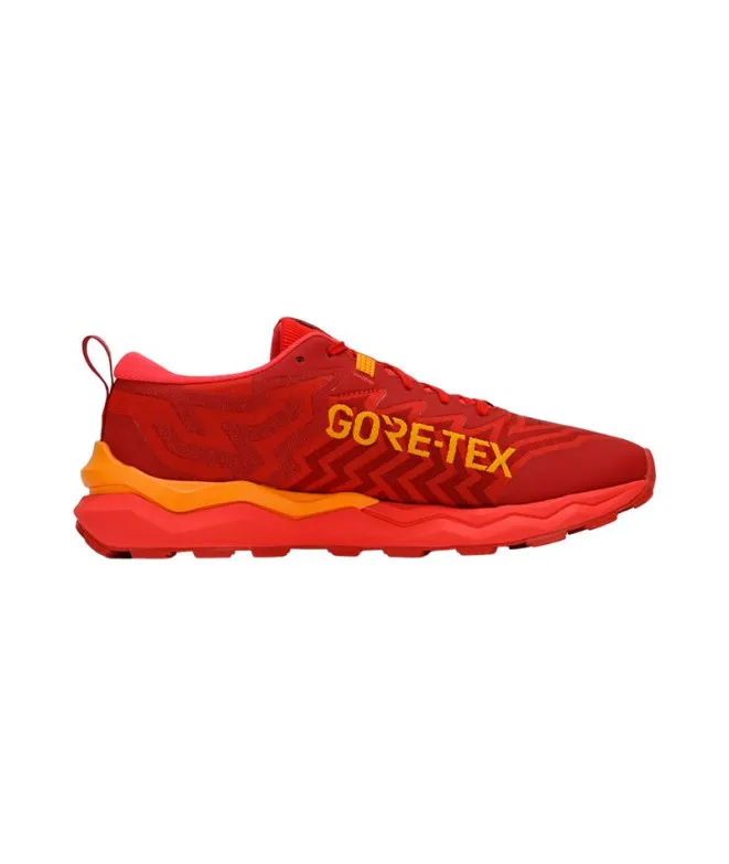 Zapatillas De Trail Mizuno Wave Daichi 8 Gtx Hombre Rojo