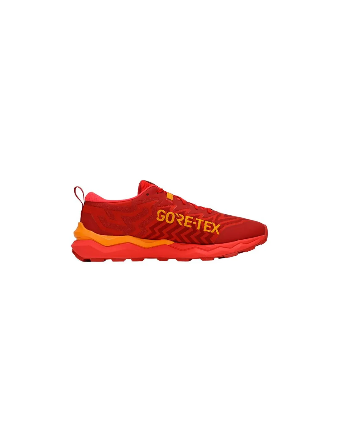 Zapatillas De Trail Mizuno Wave Daichi 8 Gtx Hombre Rojo