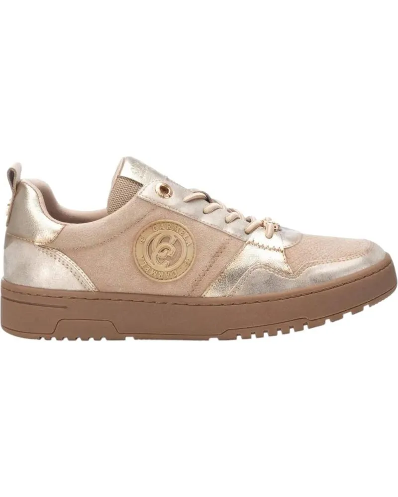 Zapatillas deporte CARMELA  de Mujer DEPORTIVOS DE MUJER 161808 EN  BEIGE