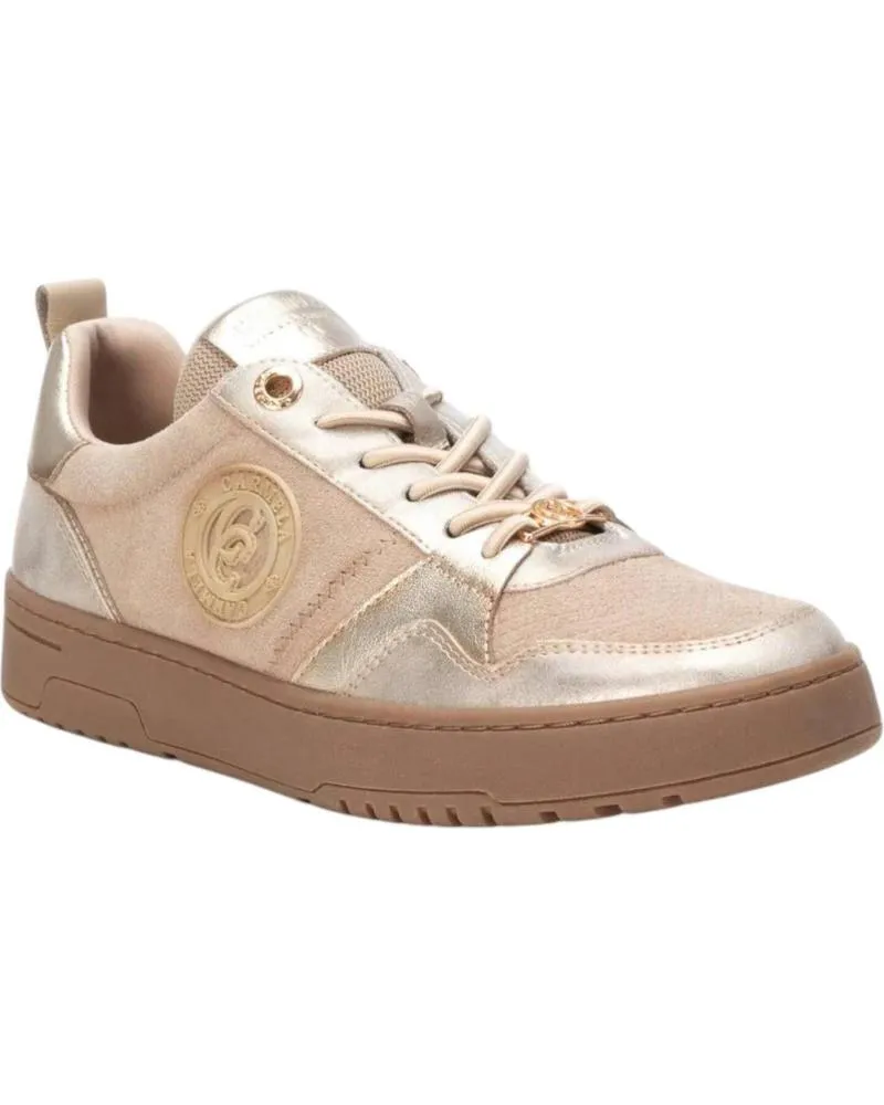 Zapatillas deporte CARMELA  de Mujer DEPORTIVOS DE MUJER 161808 EN  BEIGE