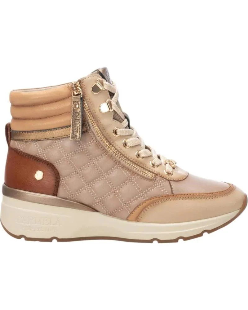 Zapatillas deporte CARMELA  de Mujer DEPORTIVOS DE MUJER 161821 EN  BEIGE