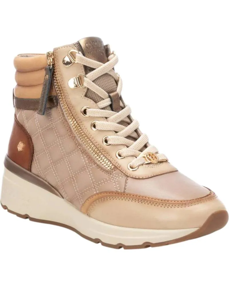 Zapatillas deporte CARMELA  de Mujer DEPORTIVOS DE MUJER 161821 EN  BEIGE