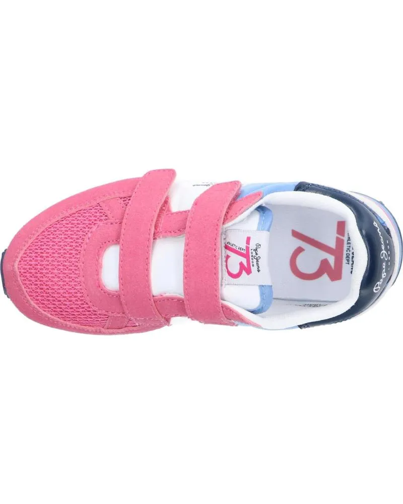Zapatillas deporte de Niña PEPE JEANS PGS30501 SYDNEY 357 FUCHSIA