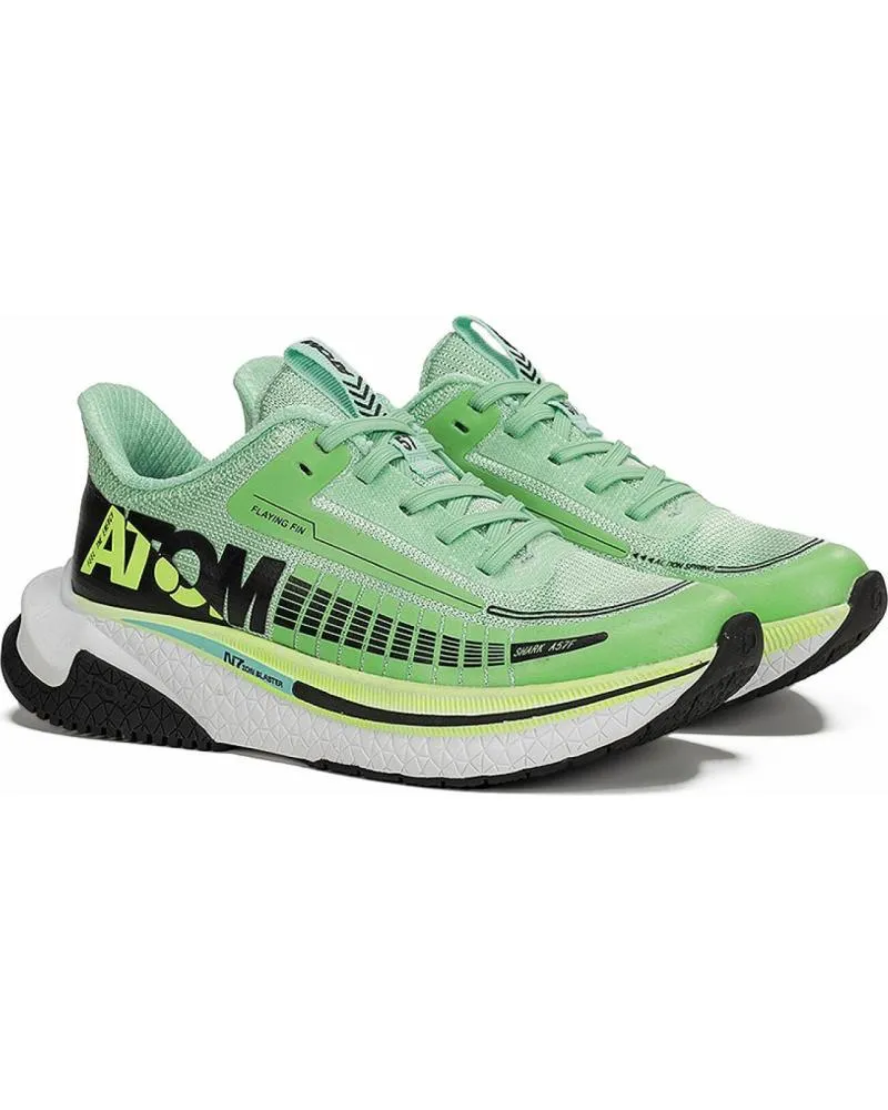 Zapatillas deporte FLUCHOS  de Mujer DEPORTIVA PARA MUJER ATOM AT131 SHARK MAKO  WHITEGREEN