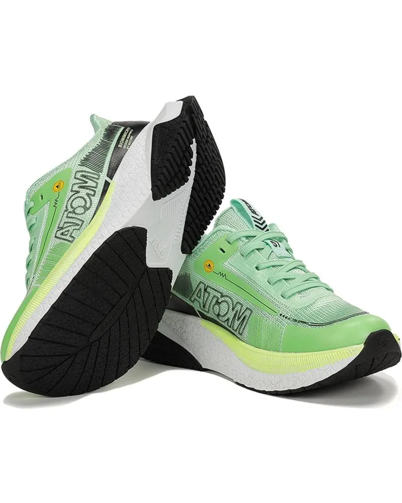 Zapatillas deporte FLUCHOS  de Mujer DEPORTIVA PARA MUJER ATOM AT131 SHARK MAKO  WHITEGREEN