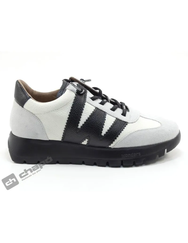 ZAPATILLAS DEPORTIVA BLANCO WONDERS A2476