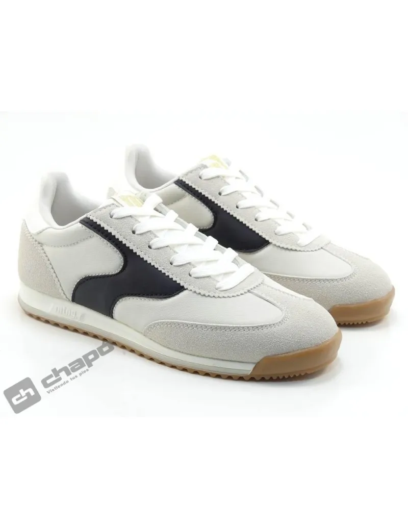 Zapatillas Deportiva Gris Mustang 60858