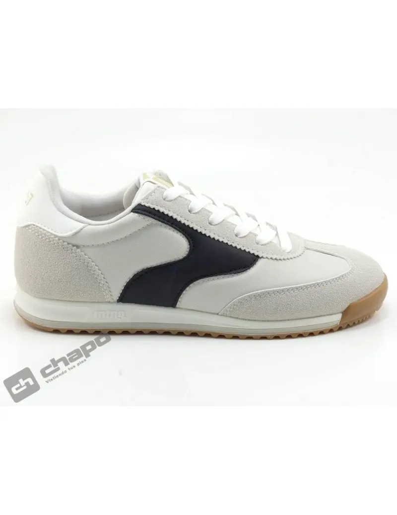 Zapatillas Deportiva Gris Mustang 60858