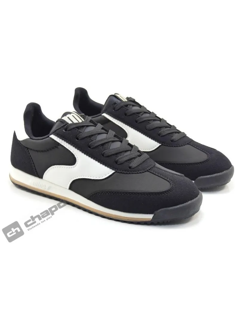 Zapatillas Deportiva Negro Mustang 60858