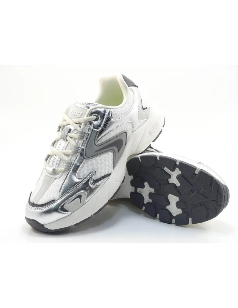 Zapatillas Deportiva Plata Mustang 60831
