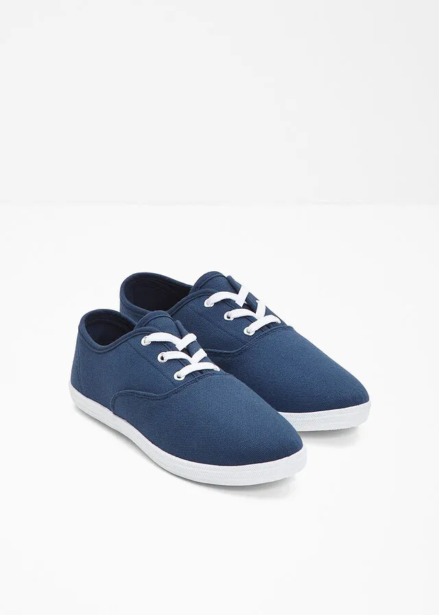 Zapatillas deportivas veraniegas azul denim