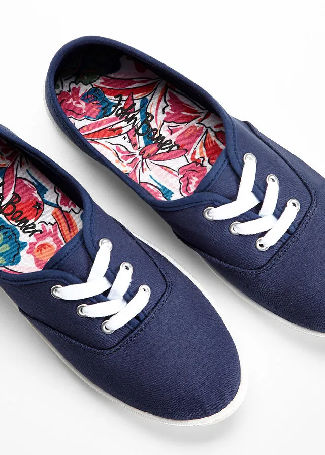 Zapatillas deportivas veraniegas azul denim