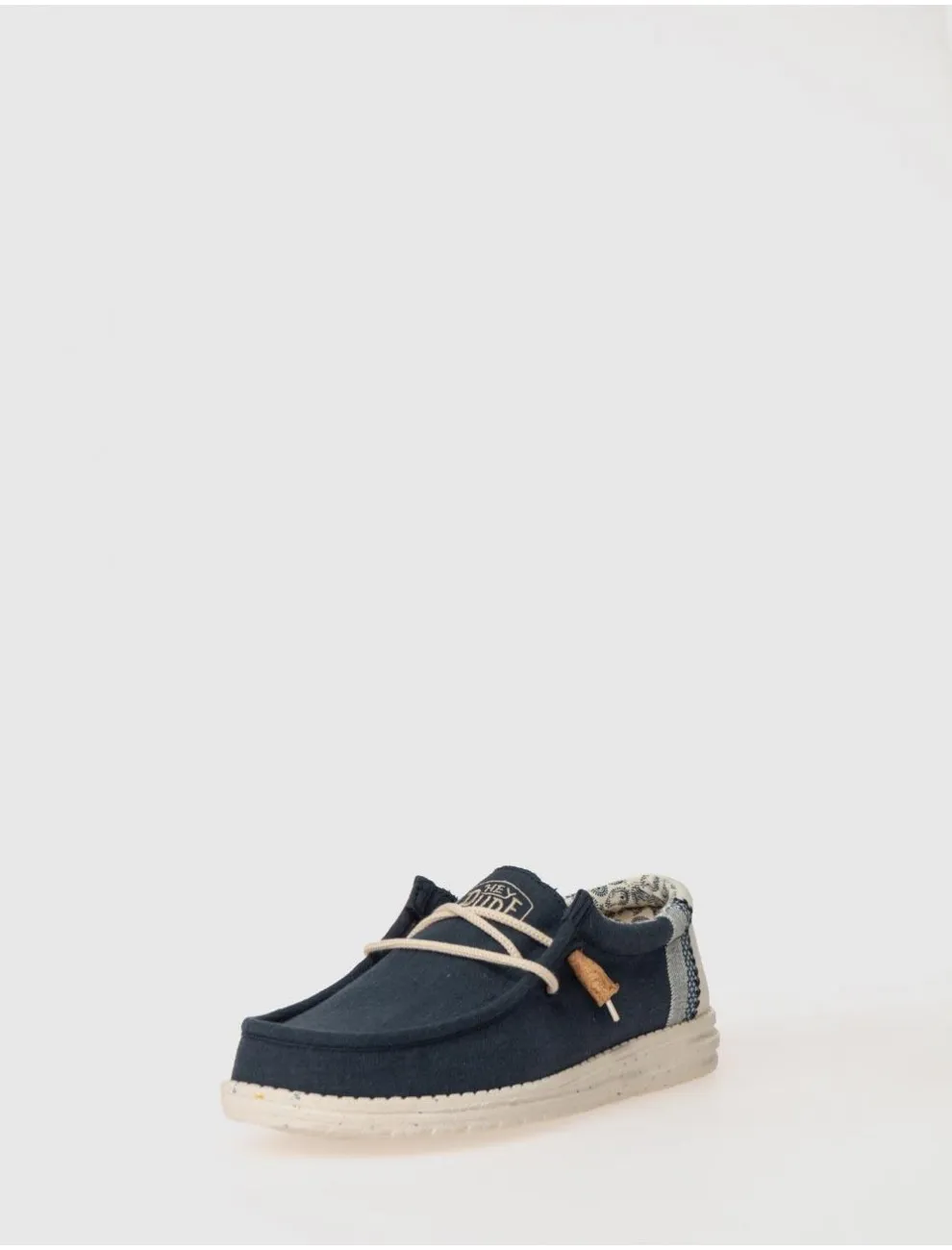 Zapatillas Dude Wallylinnen Natural Azul