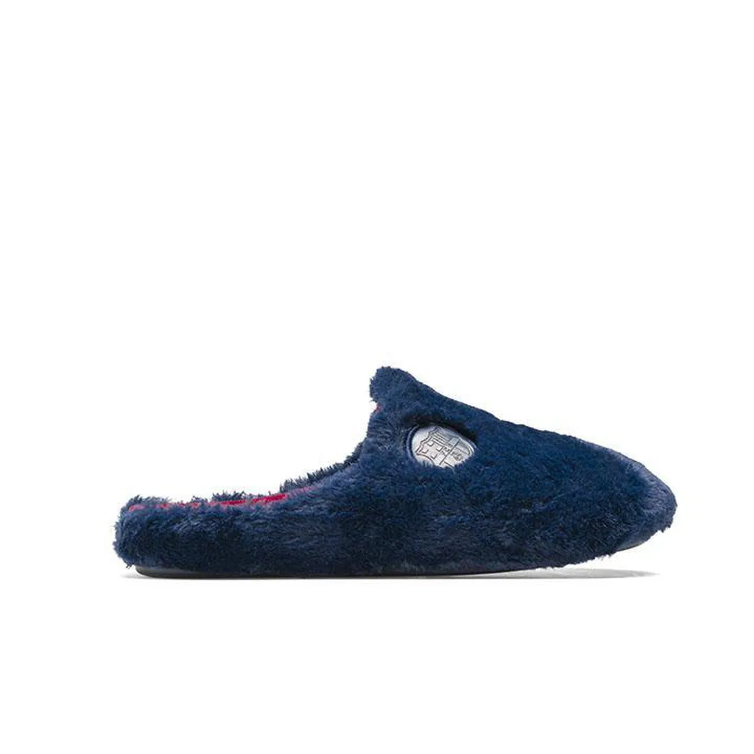 Zapatillas FC Barcelona Azul Suatex Pelo Largo