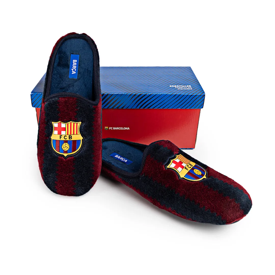 Zapatillas FC Barcelona Clásicas a Rayas