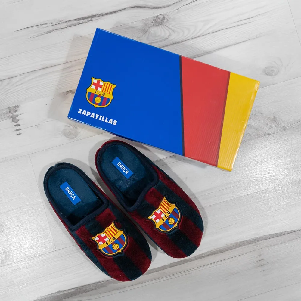 Zapatillas FC Barcelona Clásicas a Rayas