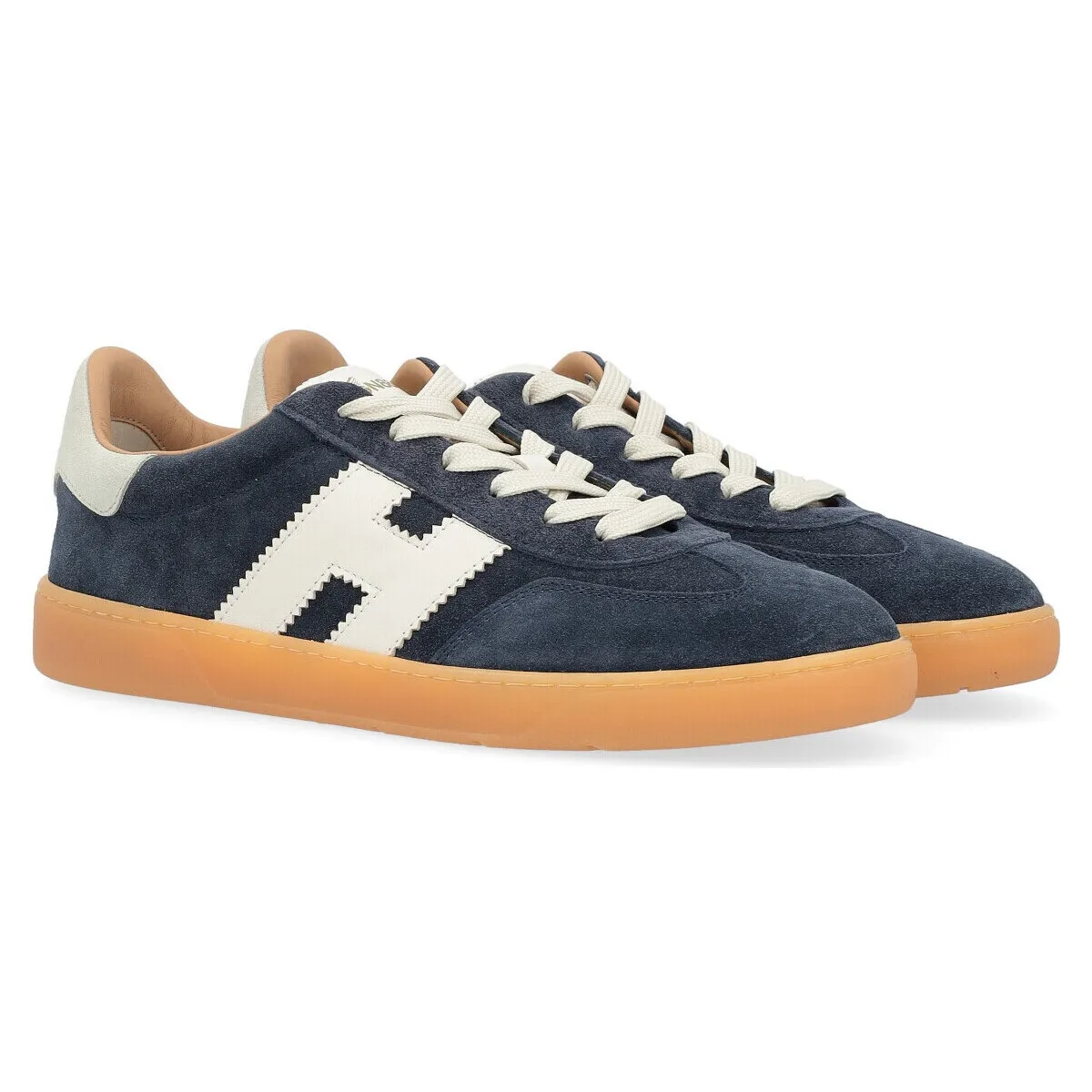 Zapatillas  Fresco en ante azul