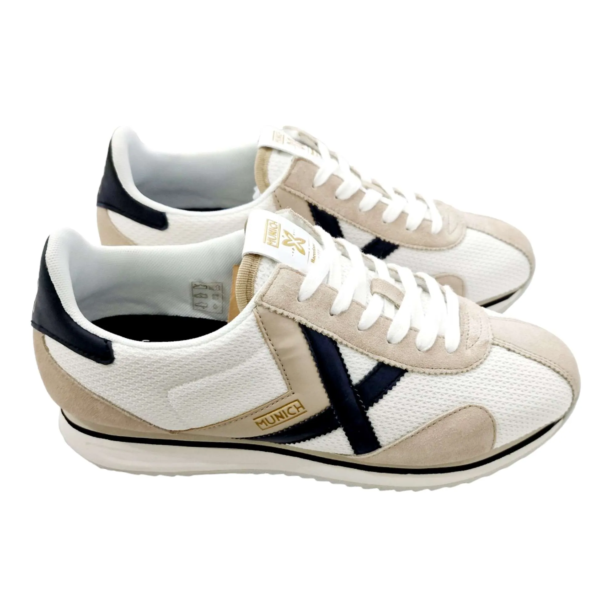 ZAPATILLAS HOMBRE MUNICH SAPPORO 179 BEIGE