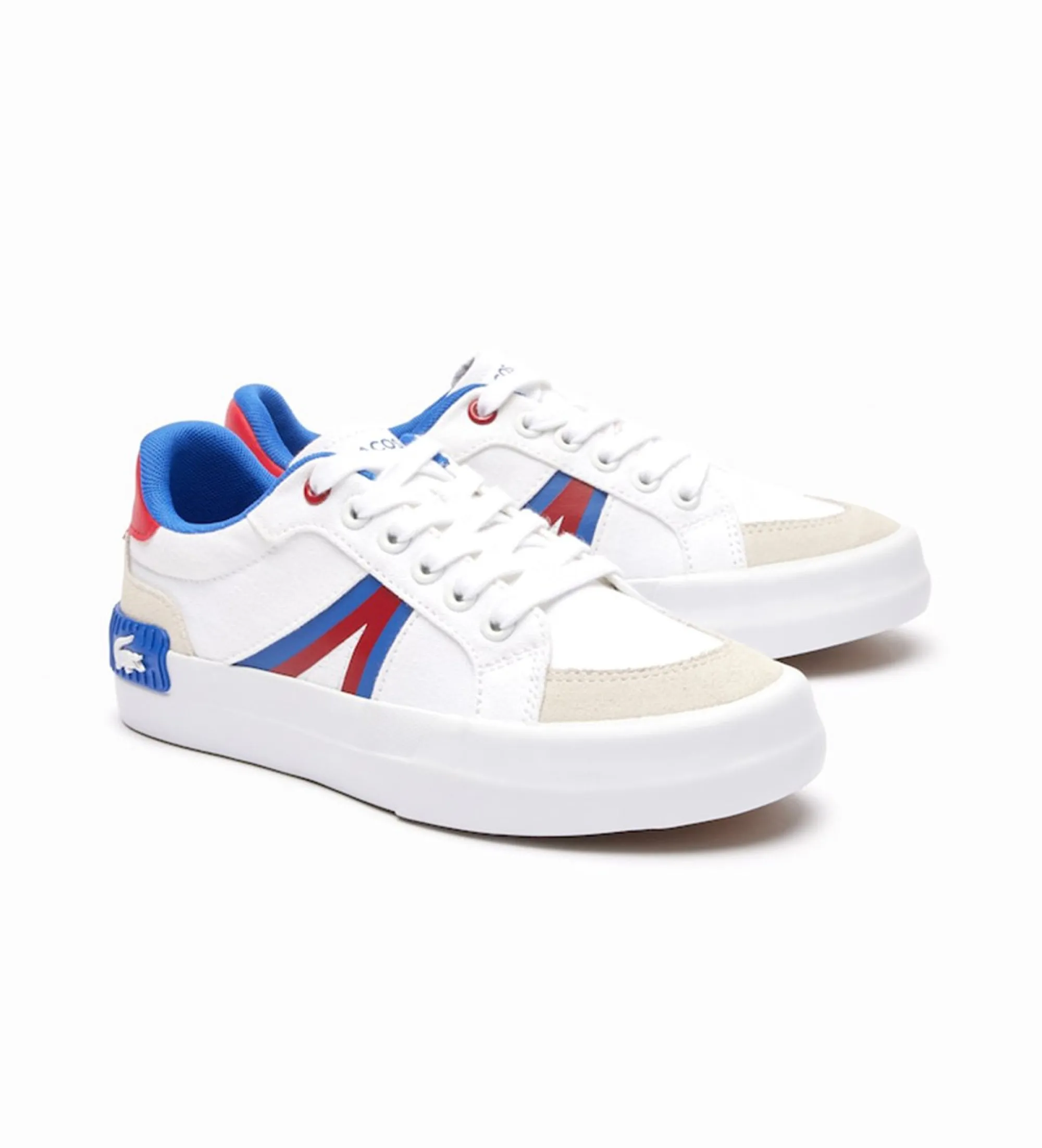 Zapatillas junior L004 blanco, azul