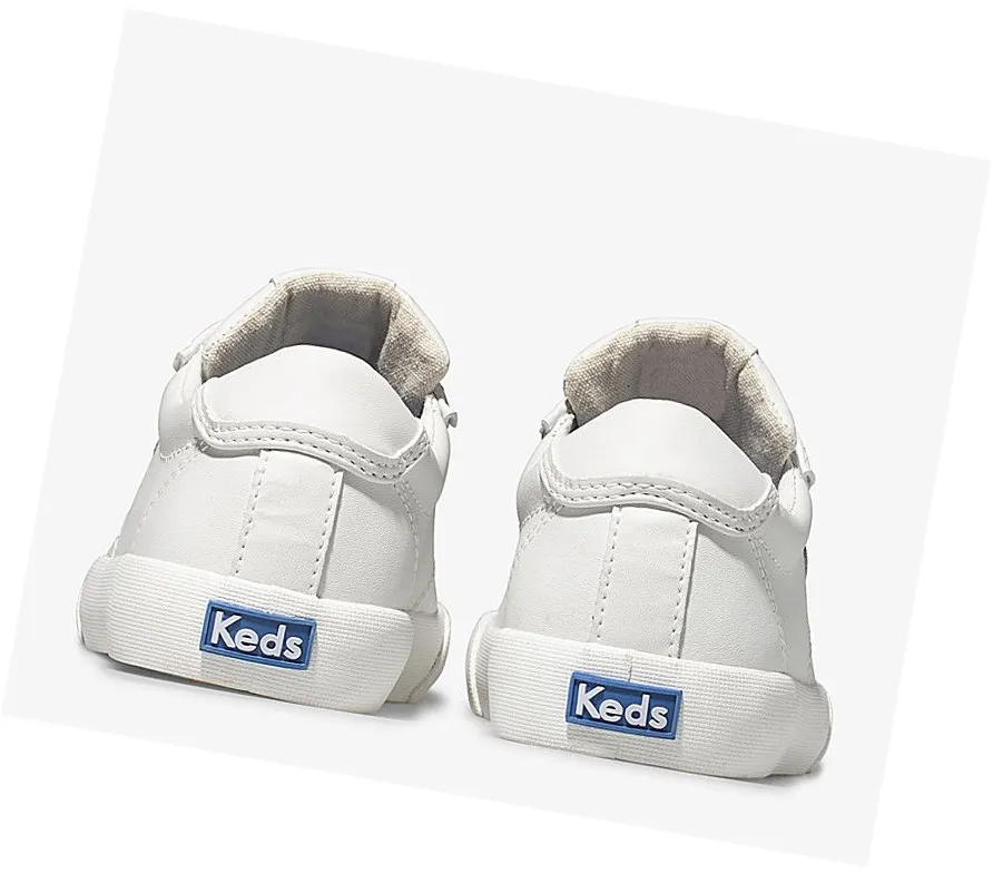 Zapatillas Keds Big Kid Crew Kick ’75 Cuero Niños Blancas Económico – Zapatillas