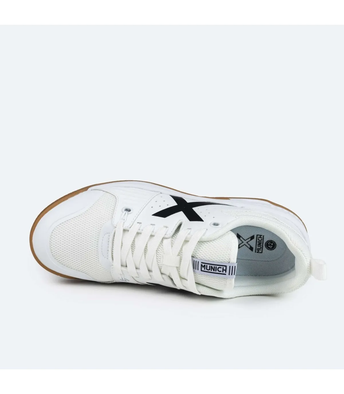 Zapatillas Munich Pista 01 Blanco Hombre