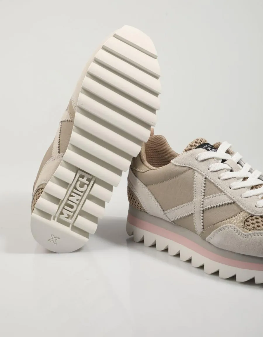  zapatillas MUNICH Ripple en Beige 81986