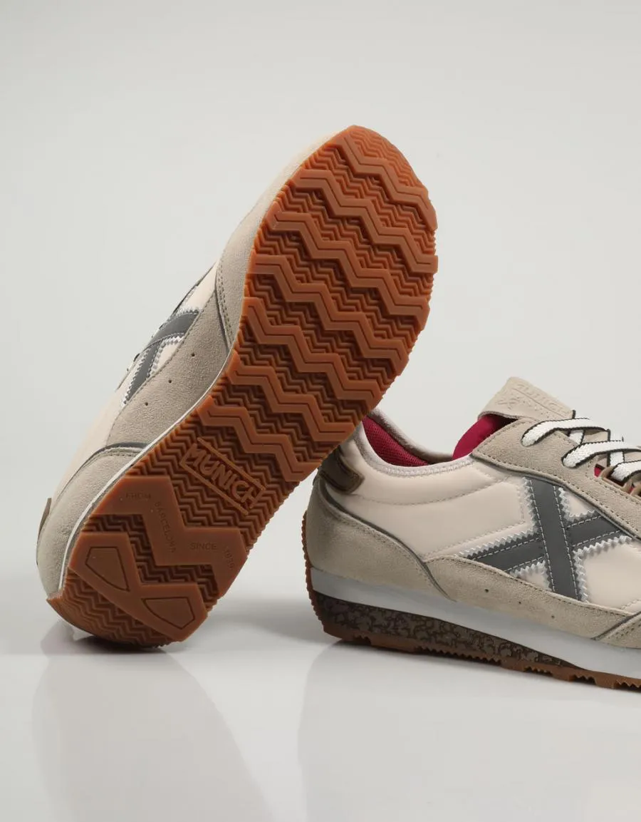  zapatillas MUNICH Um en Beige 81962