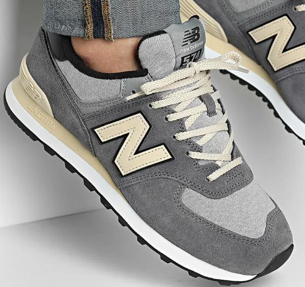 Zapatillas New Balance 574 Gris/Beige