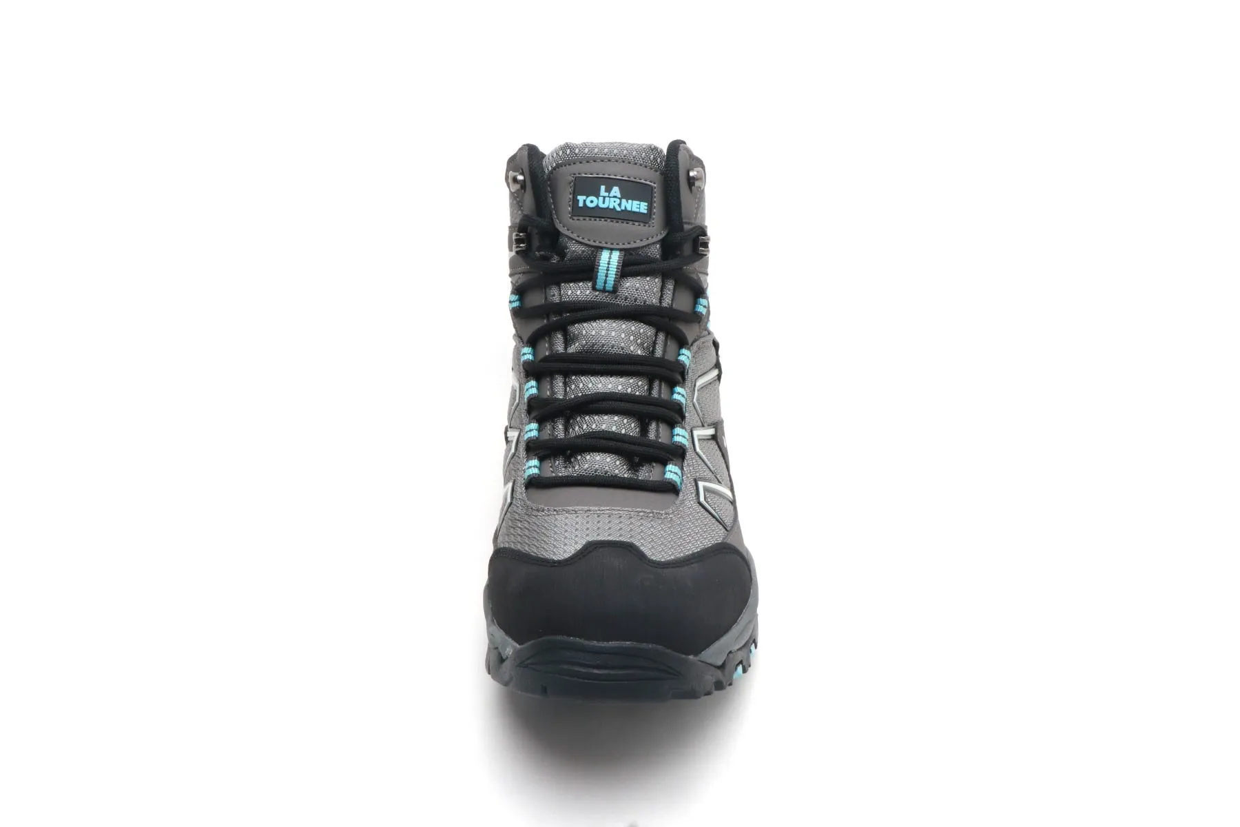 Zapatillas Outdoor Mujer La Tournee High Cut Gris 