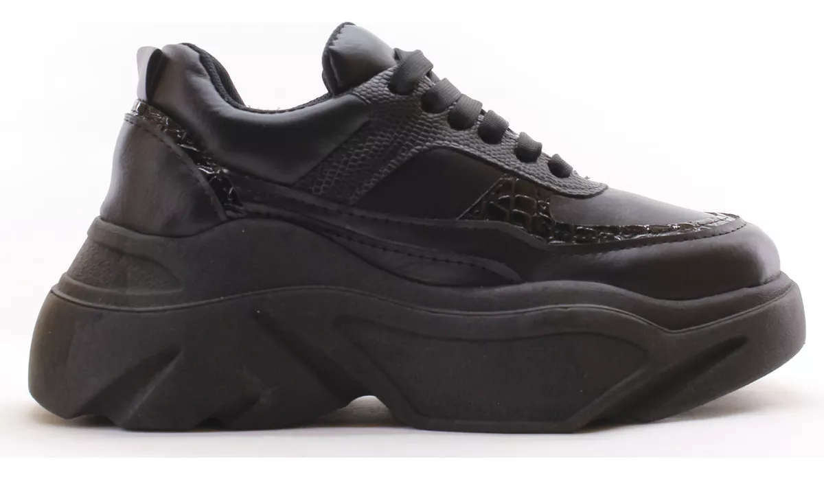 Zapatillas Plataforma Dama Mujer Cordon Comodas 2050 Carg