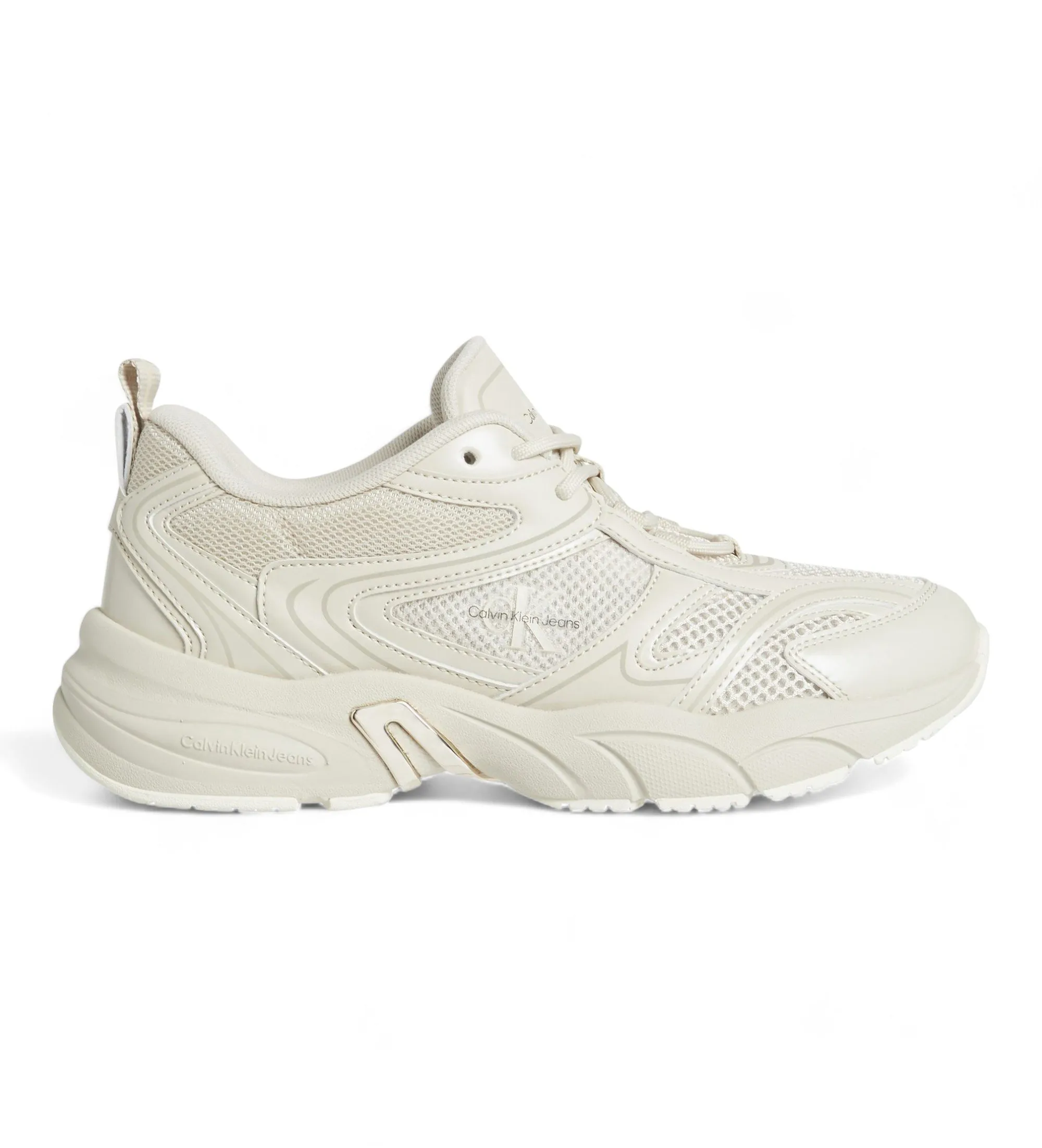 Zapatillas Retro Tennis Low Lace beige