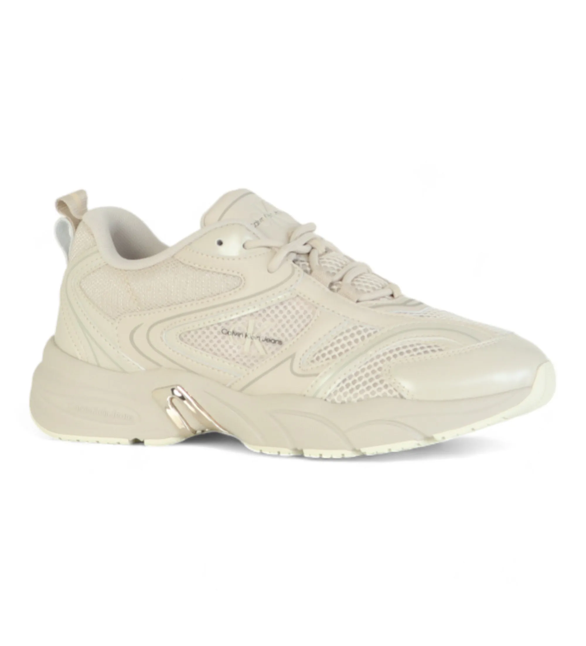 Zapatillas Retro Tennis Low Lace beige