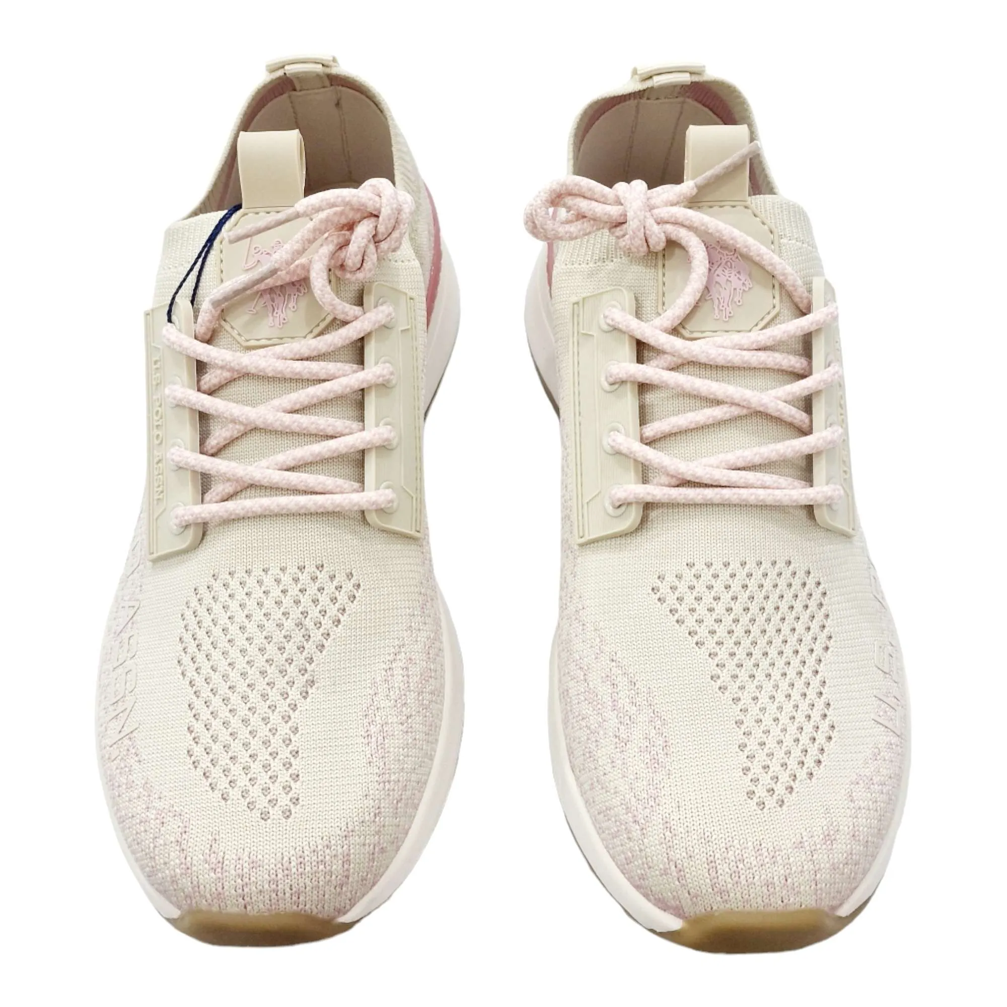 ZAPATILLAS US POLO ASSN MUJER MEMORY FOAM BEIGE BEIGE