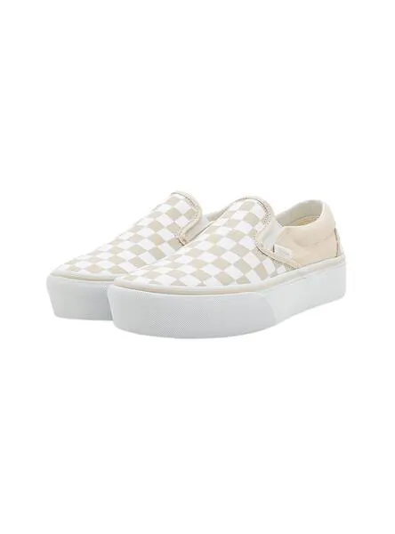 Zapatillas Vans Classic Beige para Mujer