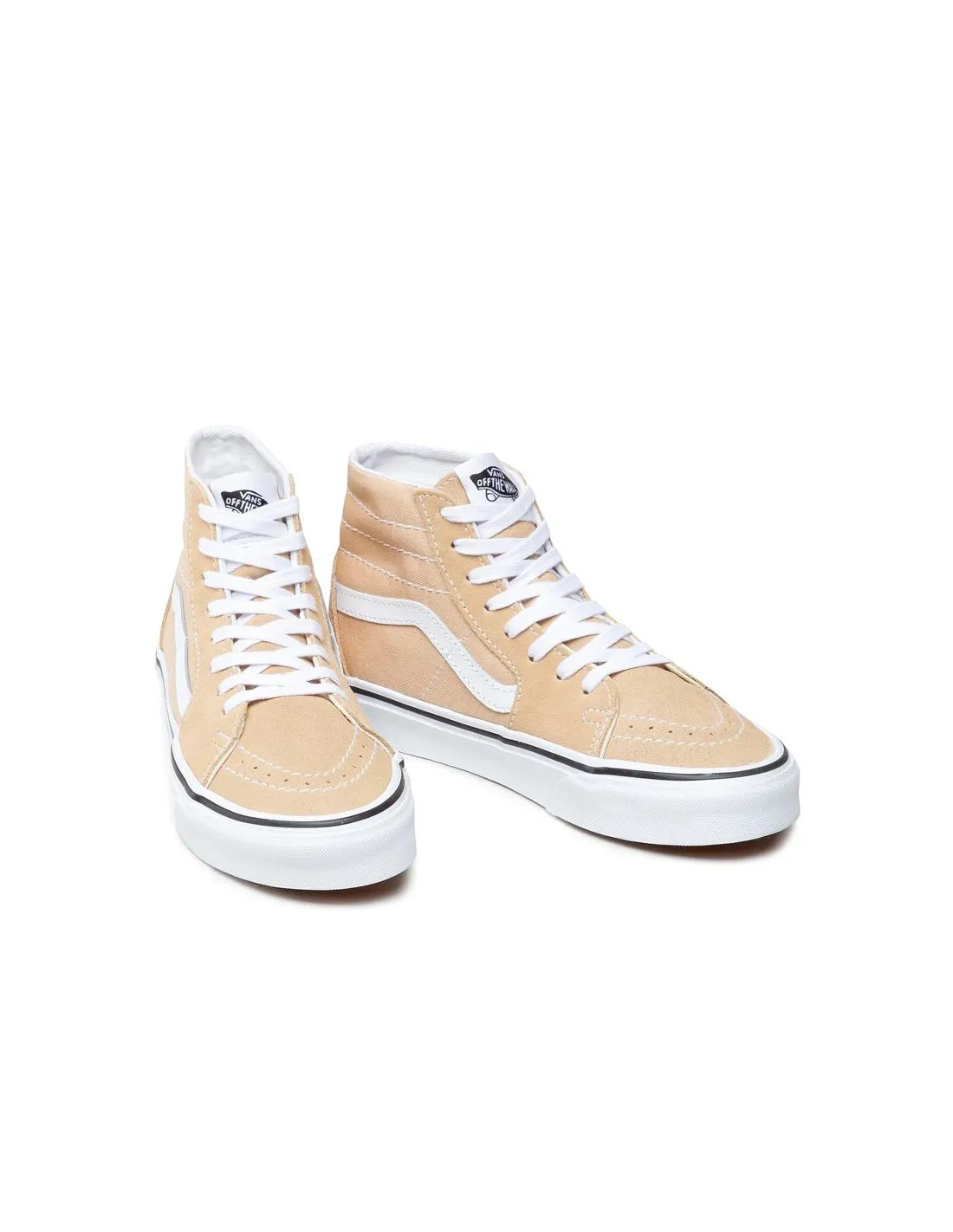 ZAPATILLAS VANS SK8HI BEIGE MUJER