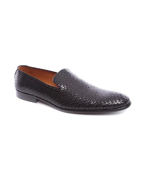 zapato bossi trenzado azul
