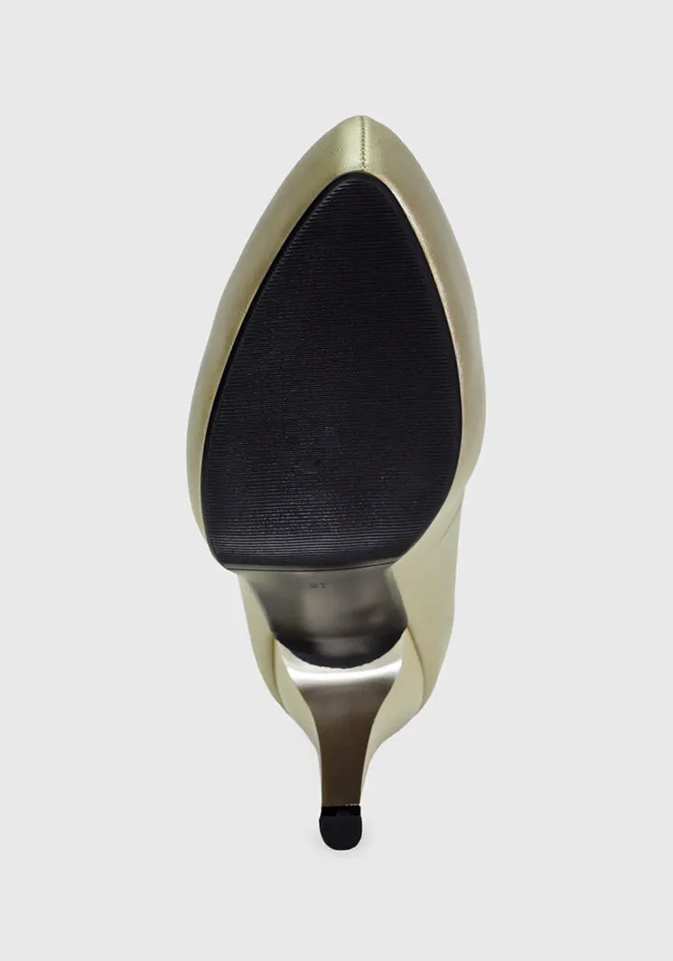 Zapato Candela Dorado