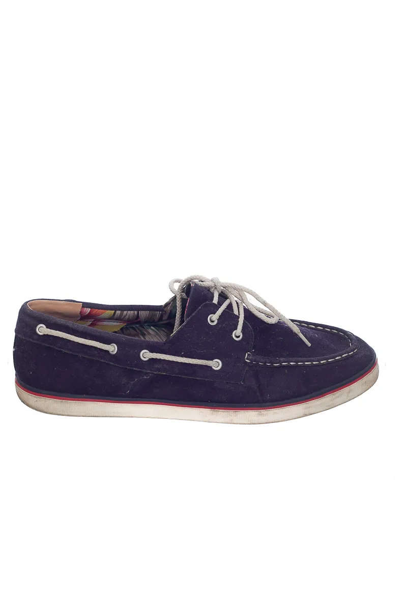 ZAPATO COLOR AZUL  ZARA