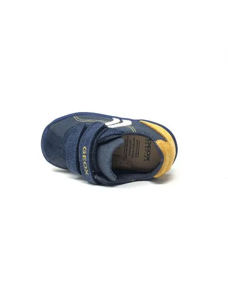 zapato deportivo velcro azul