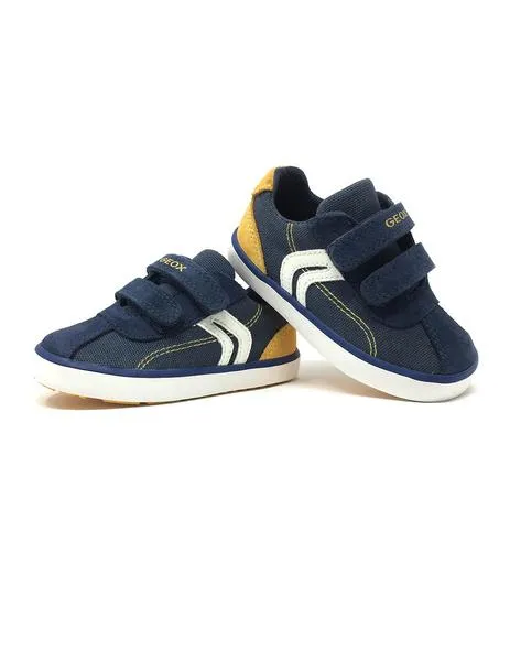 zapato deportivo velcro azul