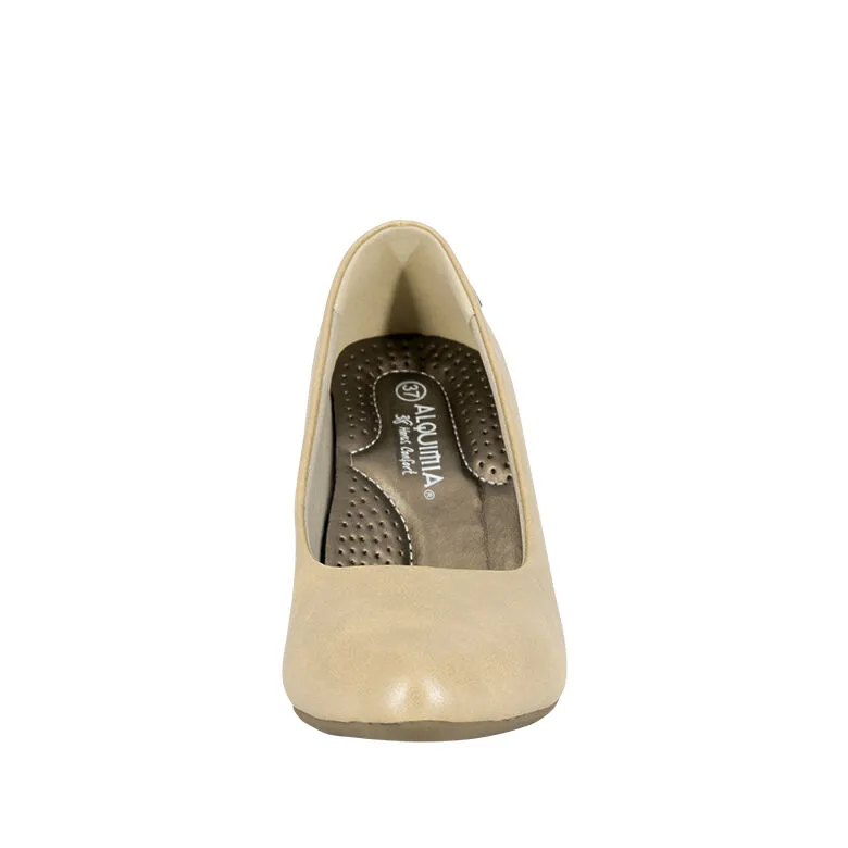 Zapato Formal Trois Dorado Alquimia