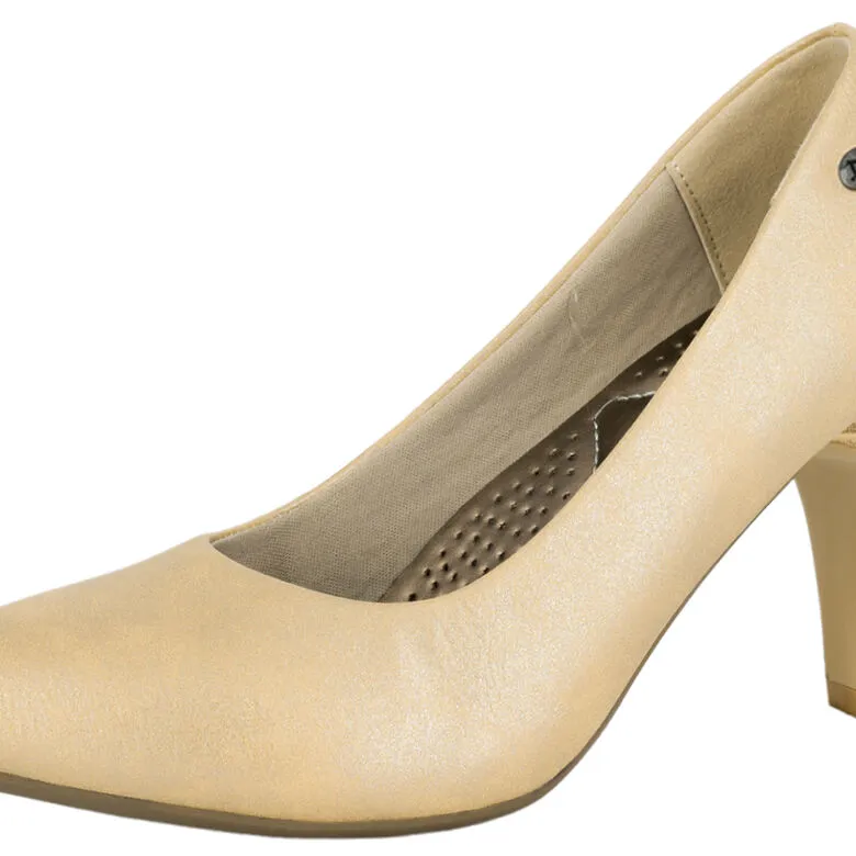 Zapato Formal Trois Dorado Alquimia