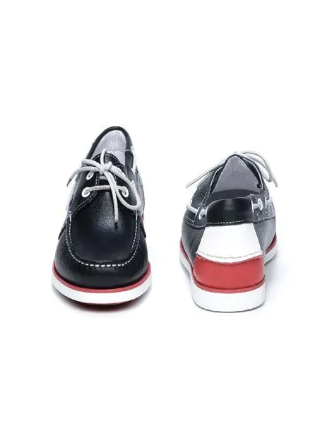 zapato rodia nautico azul