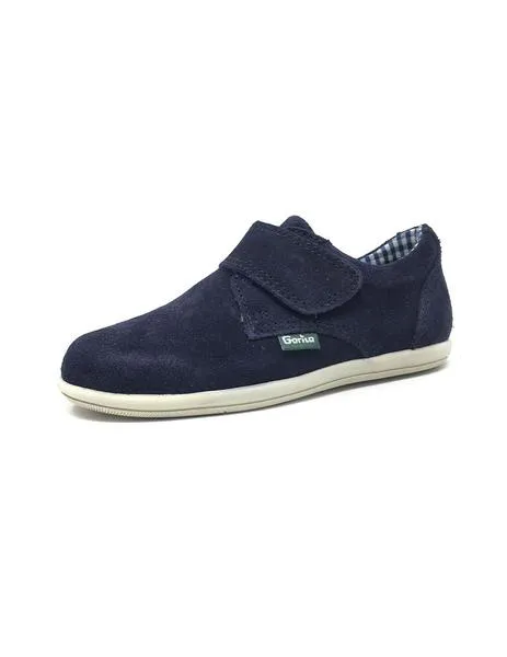 zapato velcro azul ringo