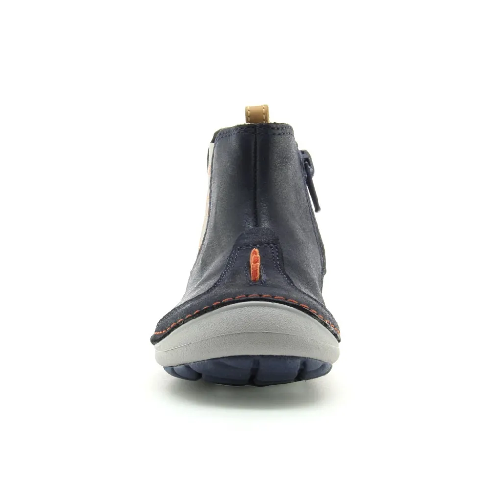 Zapatos bebé Clarks Softly Cub Azul